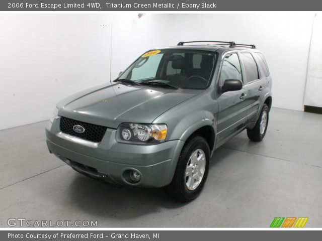 2006 Ford Escape Limited 4WD in Titanium Green Metallic