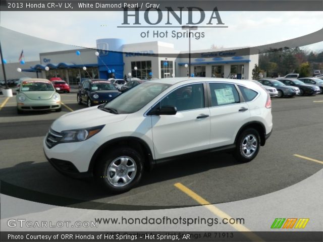 2013 Honda CR-V LX in White Diamond Pearl