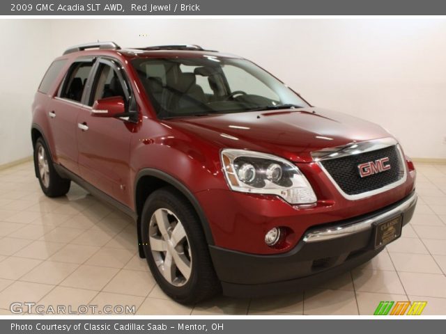 2009 GMC Acadia SLT AWD in Red Jewel