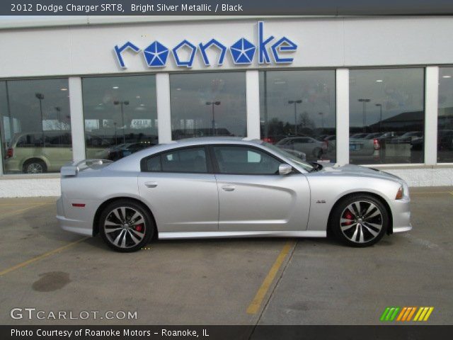 2012 Dodge Charger SRT8 in Bright Silver Metallic