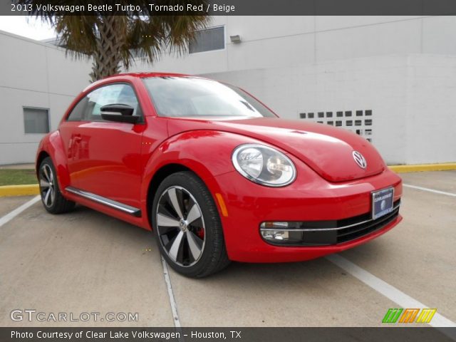 2013 Volkswagen Beetle Turbo in Tornado Red