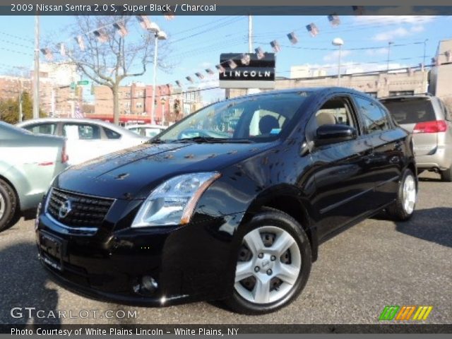 2009 Nissan Sentra 2.0 S in Super Black