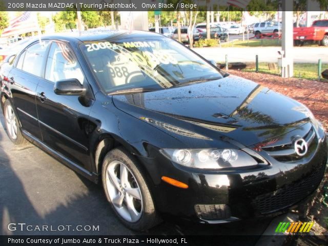 2008 Mazda MAZDA6 i Touring Hatchback in Onyx Black