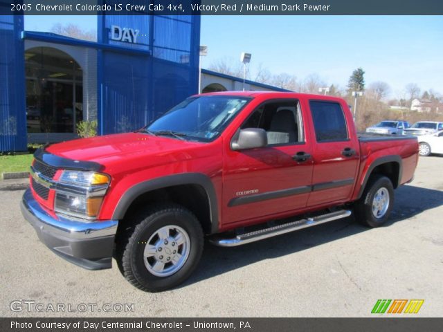 2005 Chevrolet Colorado LS Crew Cab 4x4 in Victory Red