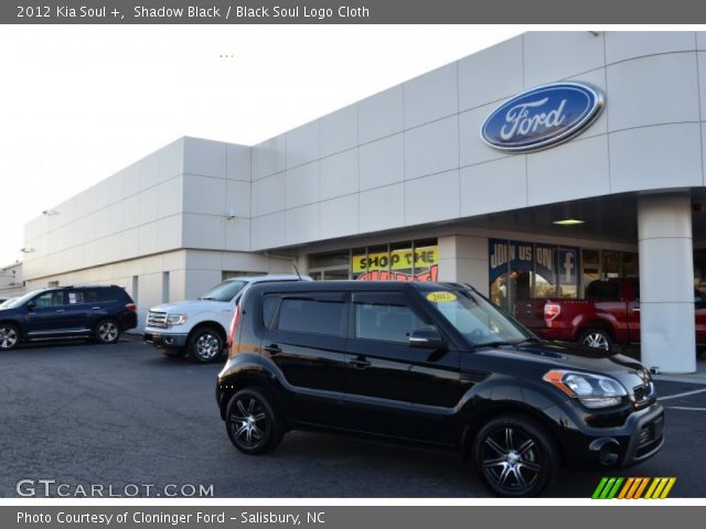 2012 Kia Soul + in Shadow Black