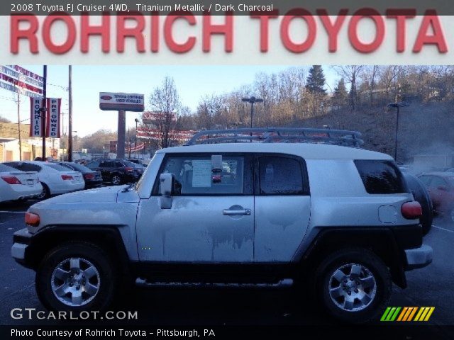 2008 Toyota FJ Cruiser 4WD in Titanium Metallic
