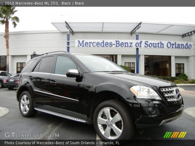 2010 Mercedes-Benz ML 350 in Black
