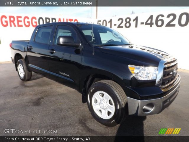 2013 Toyota Tundra CrewMax in Black