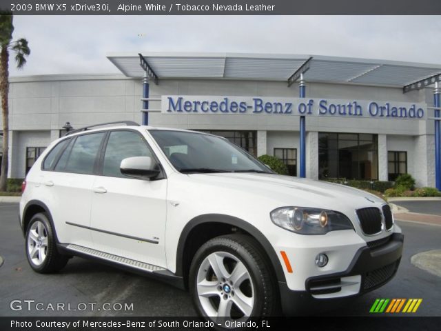 2009 BMW X5 xDrive30i in Alpine White