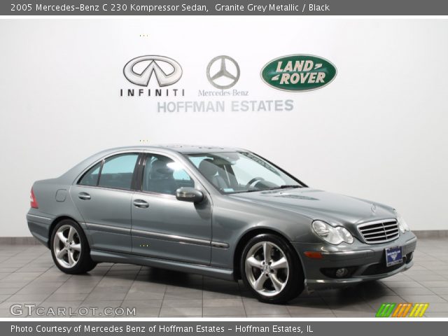 2005 Mercedes-Benz C 230 Kompressor Sedan in Granite Grey Metallic