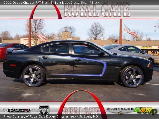2011 Dodge Charger R/T Plus in Brilliant Black Crystal Pearl