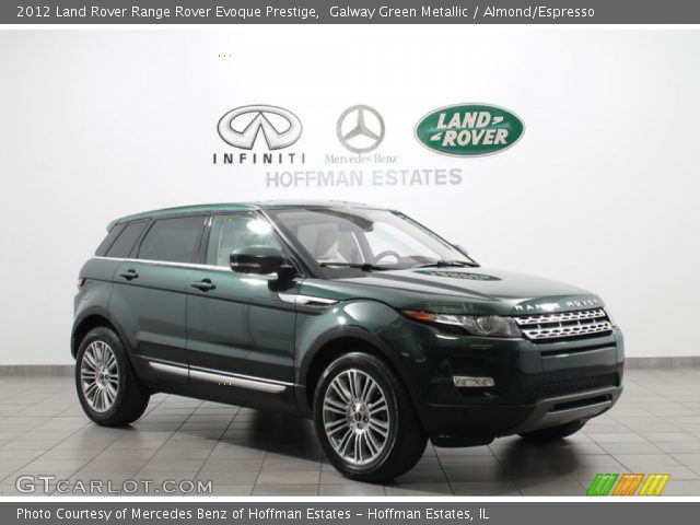 2012 Land Rover Range Rover Evoque Prestige in Galway Green Metallic