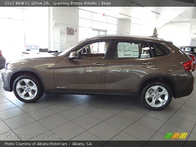 2013 BMW X1 sDrive 28i in Sparkling Bronze Metallic