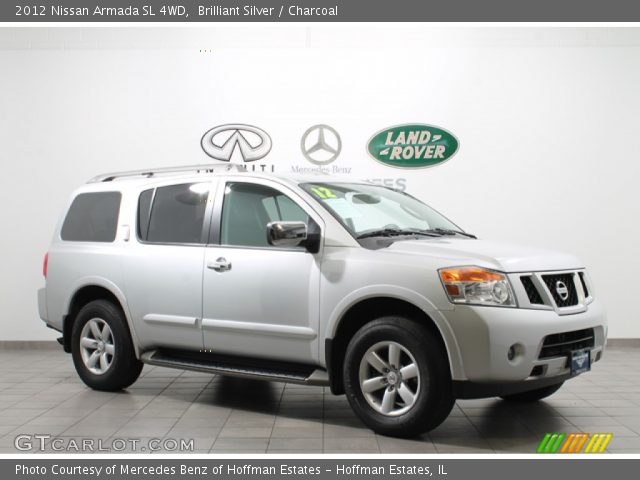 2012 Nissan Armada SL 4WD in Brilliant Silver