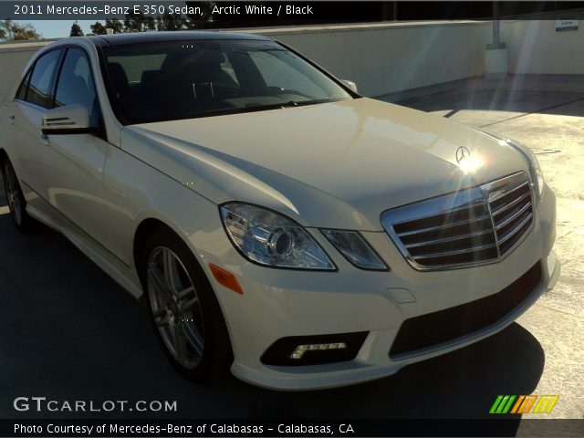 2011 Mercedes-Benz E 350 Sedan in Arctic White