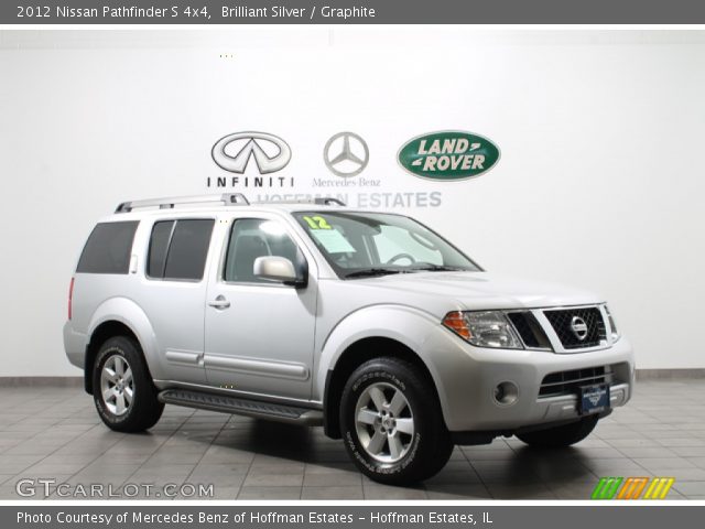 2012 Nissan Pathfinder S 4x4 in Brilliant Silver