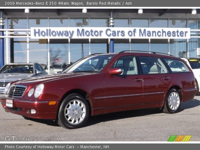 2009 Mercedes-Benz E 350 4Matic Wagon in Barolo Red Metallic