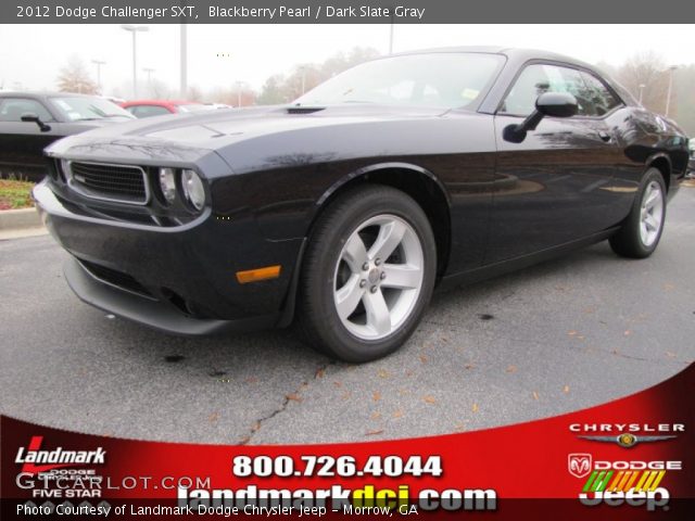 2012 Dodge Challenger SXT in Blackberry Pearl