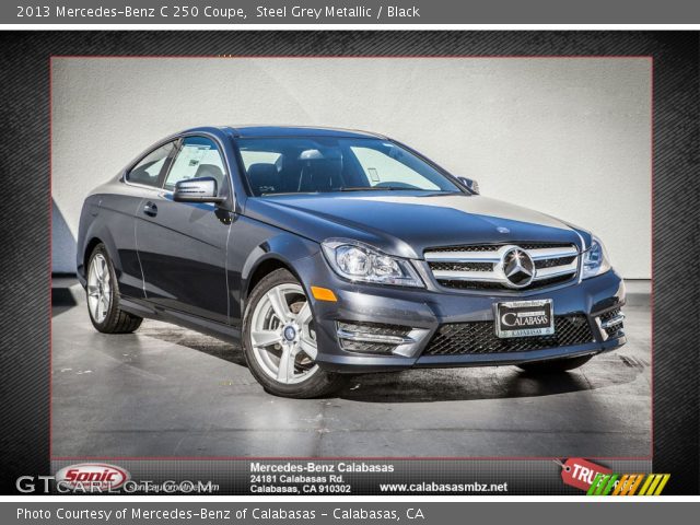 2013 Mercedes-Benz C 250 Coupe in Steel Grey Metallic
