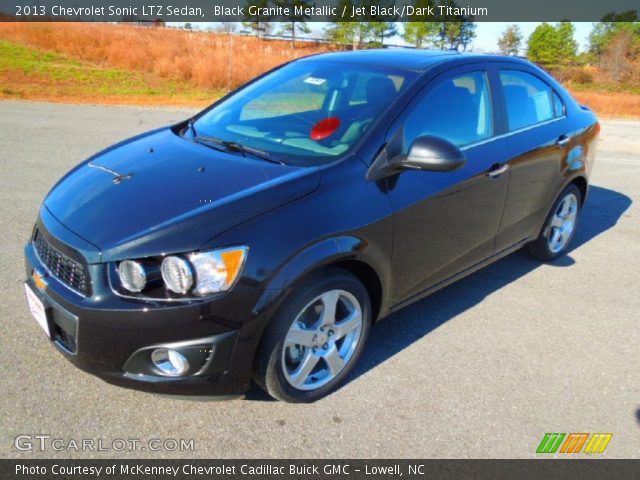 2013 Chevrolet Sonic LTZ Sedan in Black Granite Metallic