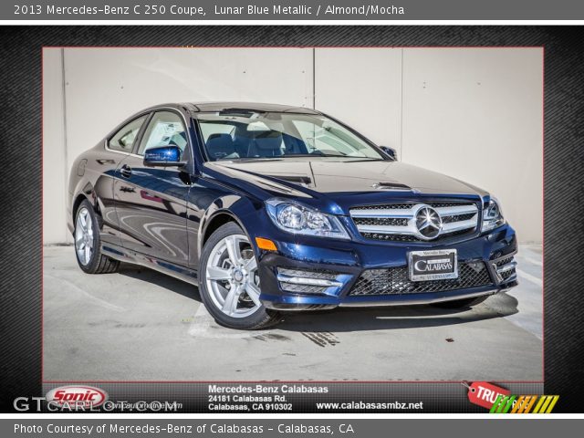 2013 Mercedes-Benz C 250 Coupe in Lunar Blue Metallic