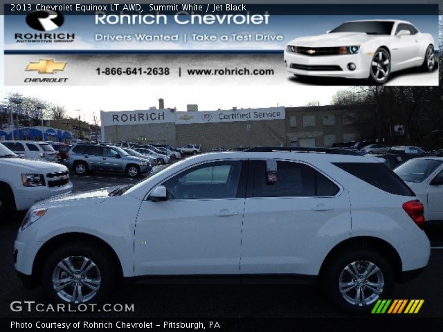 2013 Chevrolet Equinox LT AWD in Summit White