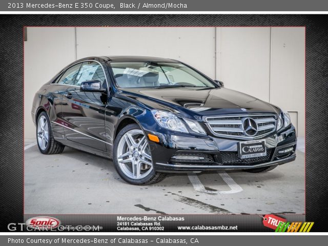 2013 Mercedes-Benz E 350 Coupe in Black