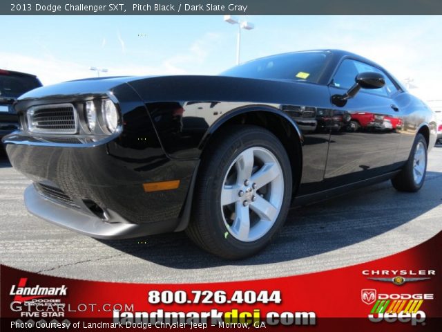2013 Dodge Challenger SXT in Pitch Black