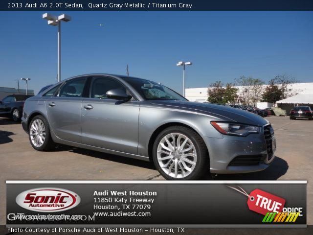 2013 Audi A6 2.0T Sedan in Quartz Gray Metallic