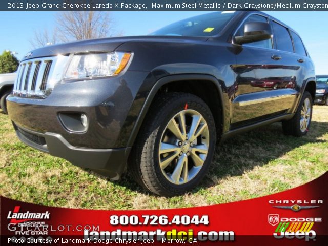2013 Jeep Grand Cherokee Laredo X Package in Maximum Steel Metallic