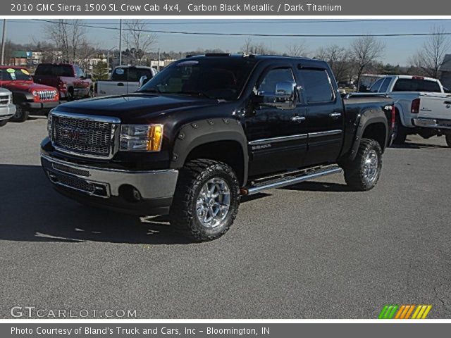 2010 GMC Sierra 1500 SL Crew Cab 4x4 in Carbon Black Metallic