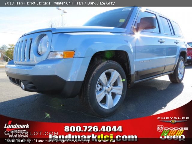 2013 Jeep Patriot Latitude in Winter Chill Pearl