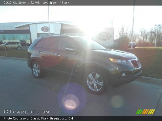 2012 Kia Sorento EX V6 in Java Brown