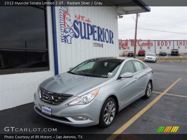 2013 Hyundai Sonata Limited 2.0T in Radiant Silver