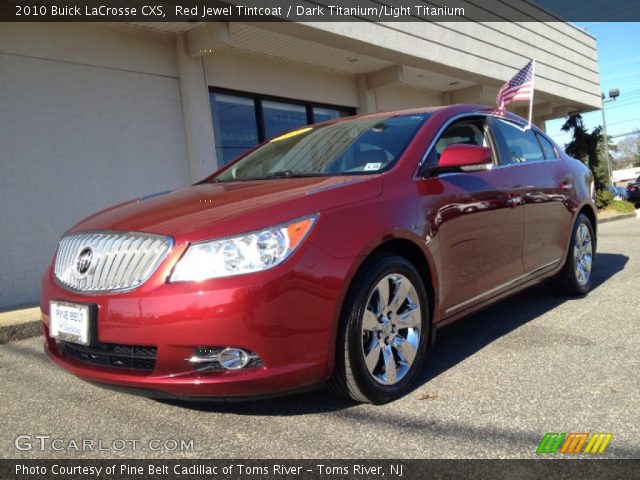 2010 Buick LaCrosse CXS in Red Jewel Tintcoat