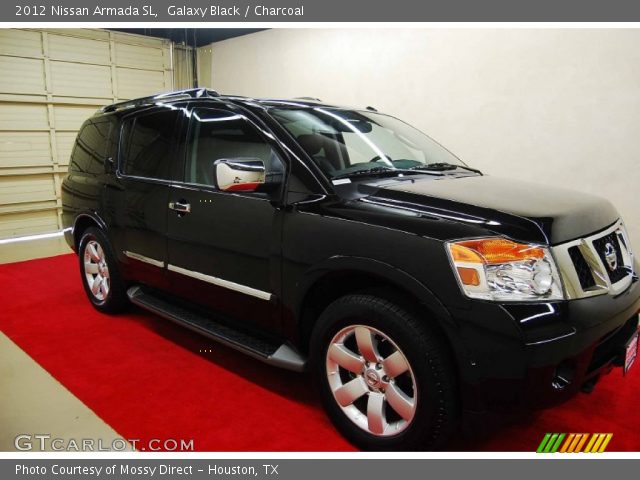 2012 Nissan Armada SL in Galaxy Black