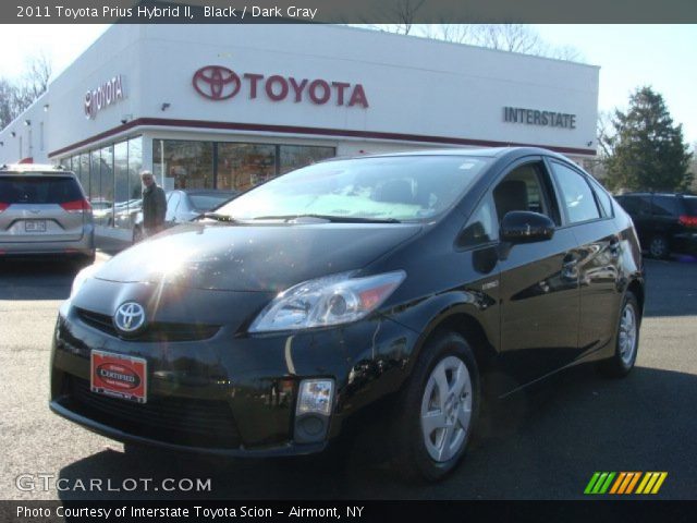 2011 Toyota Prius Hybrid II in Black