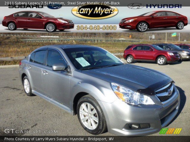 2011 Subaru Legacy 2.5i Premium in Steel Silver Metallic