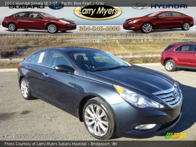 2011 Hyundai Sonata SE 2.0T in Pacific Blue Pearl