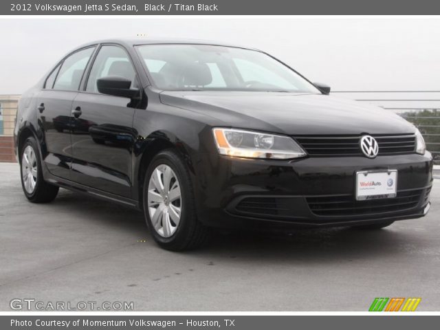 2012 Volkswagen Jetta S Sedan in Black