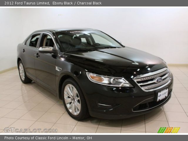 2012 Ford Taurus Limited in Ebony Black