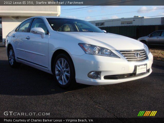 2012 Lexus ES 350 in Starfire White Pearl