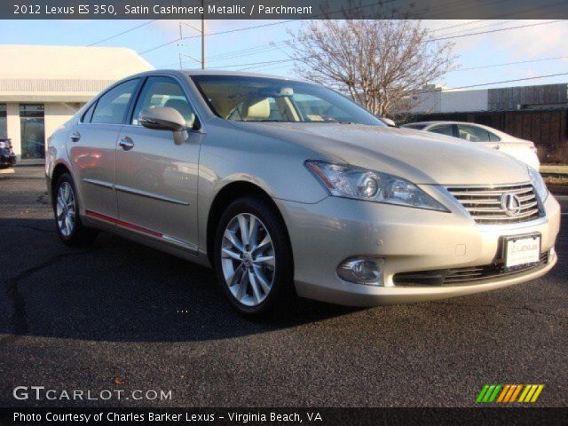 2012 Lexus ES 350 in Satin Cashmere Metallic