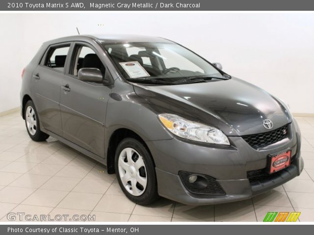 2010 Toyota Matrix S AWD in Magnetic Gray Metallic