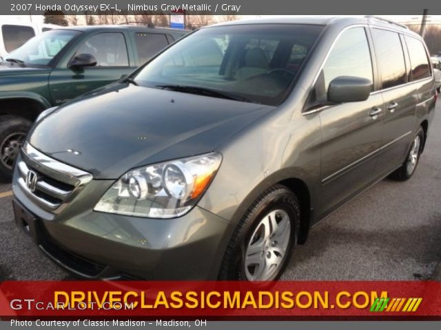 2007 Honda Odyssey EX-L in Nimbus Gray Metallic