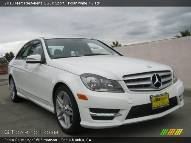 2013 Mercedes-Benz C 350 Sport in Polar White