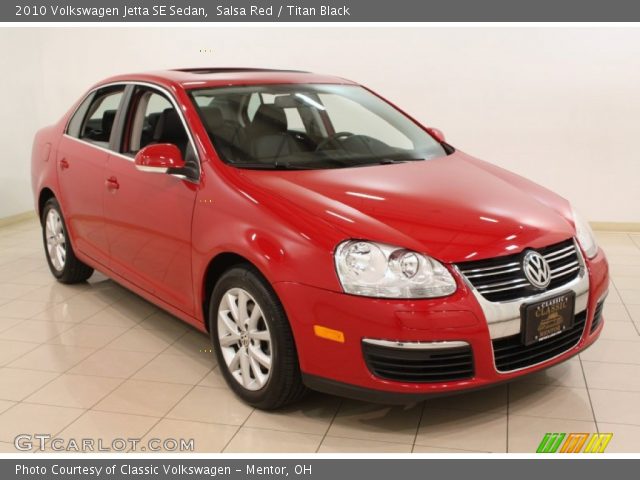 2010 Volkswagen Jetta SE Sedan in Salsa Red