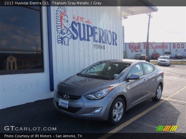 2013 Hyundai Elantra GLS in Titanium Gray Metallic