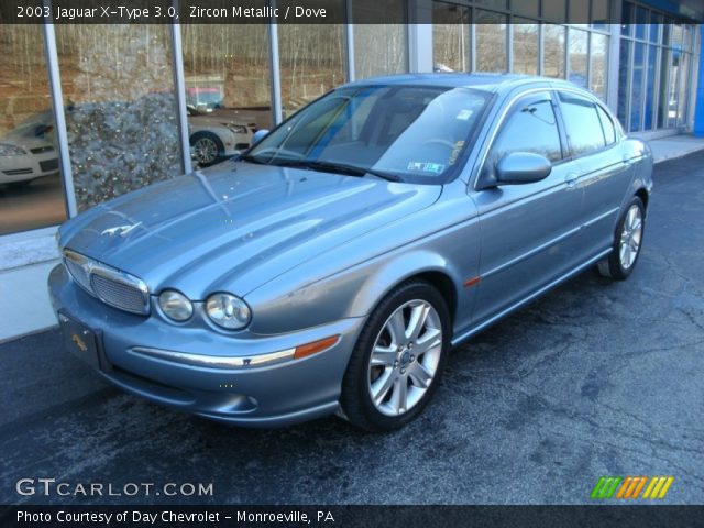2003 Jaguar X-Type 3.0 in Zircon Metallic