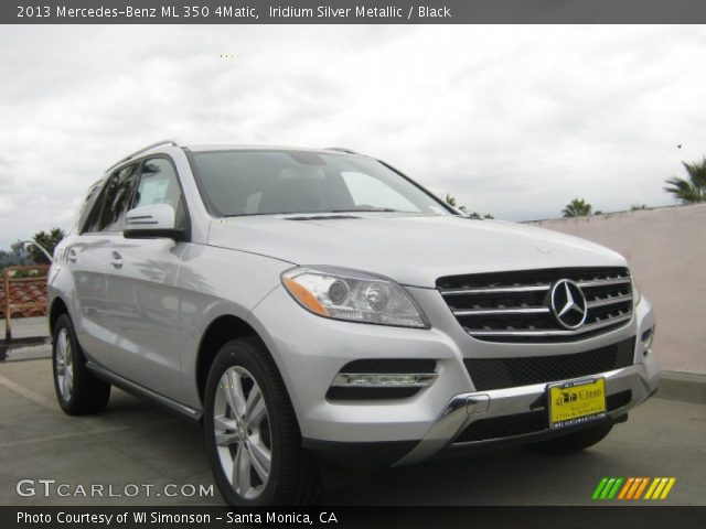 2013 Mercedes-Benz ML 350 4Matic in Iridium Silver Metallic